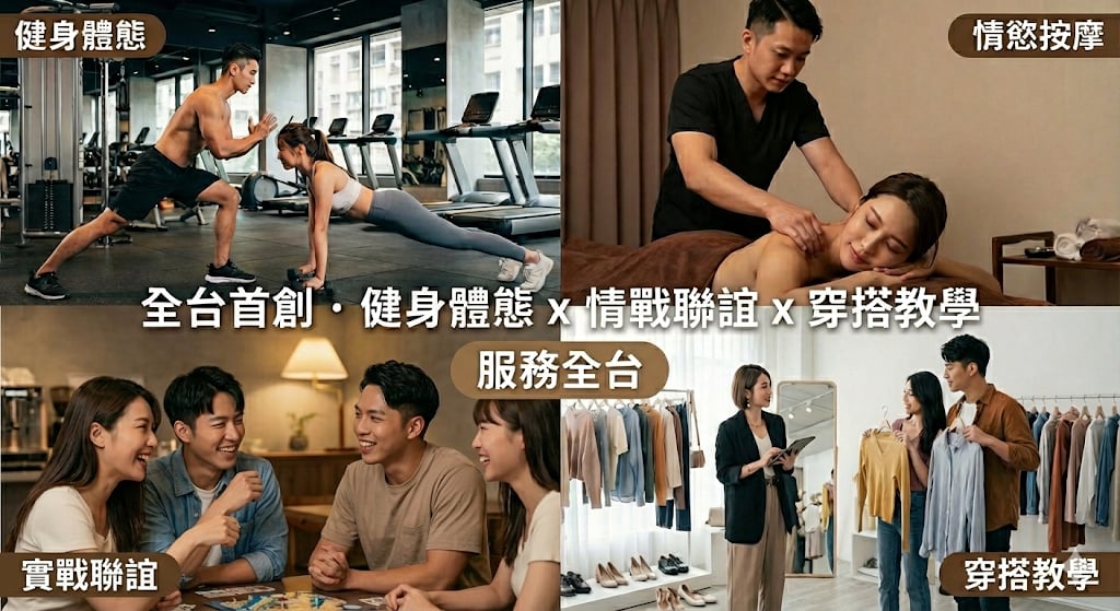 台北戀愛教練-男友養成一條龍服務-情慾技巧教學